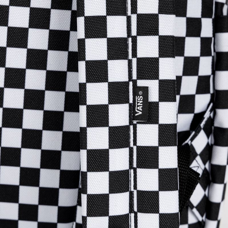 Vaikiška miesto kuprinė Vans Old Skool Grom Check 18 l black/white 6