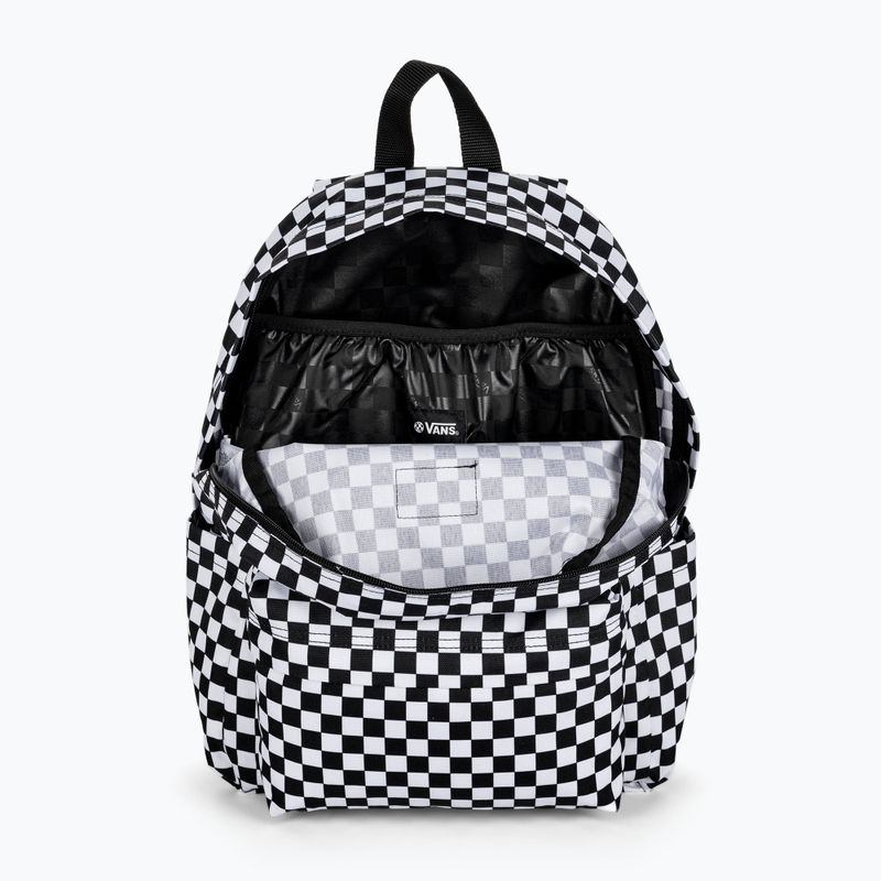 Vaikiška miesto kuprinė Vans Old Skool Grom Check 18 l black/white 7