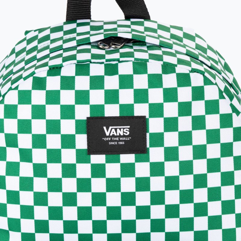 Vaikiška miesto kuprinė Vans Old Skool Grom Check 18 l verdant green 5