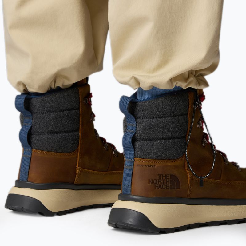 Vyriški sniego batai The North Face Bergen Leather WP timber tan/red 13