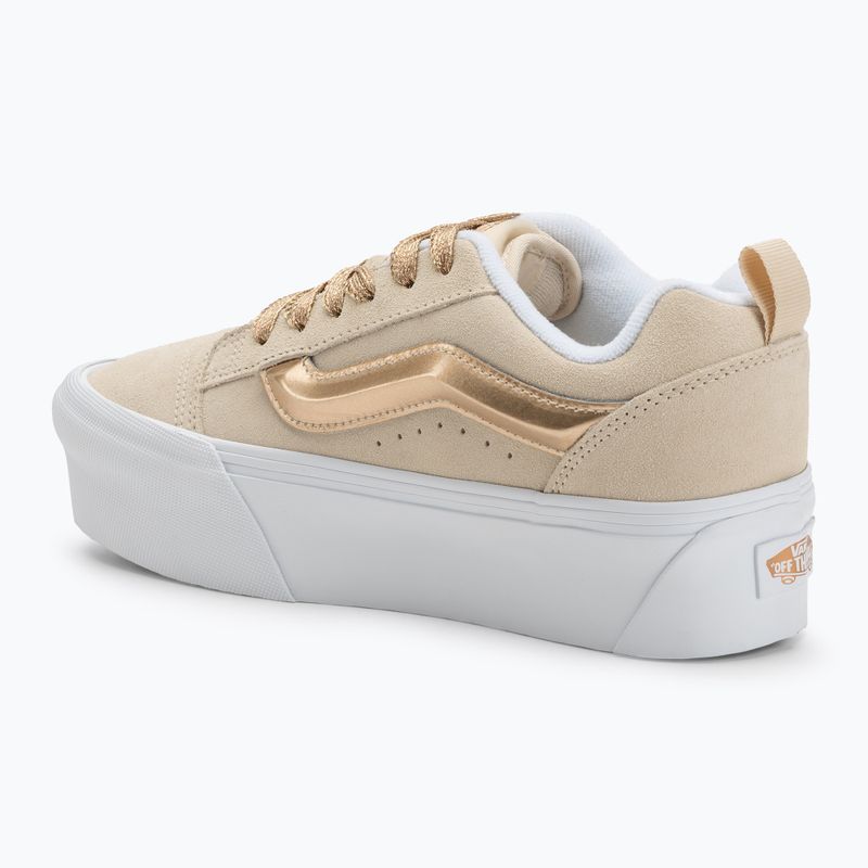 Batai Vans Knu Stack High Shine gold 3
