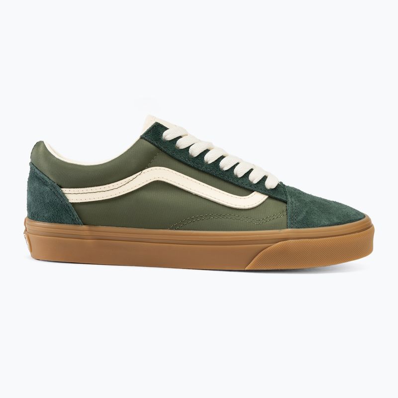 Batai Vans Old Skool sporty green/gum 2