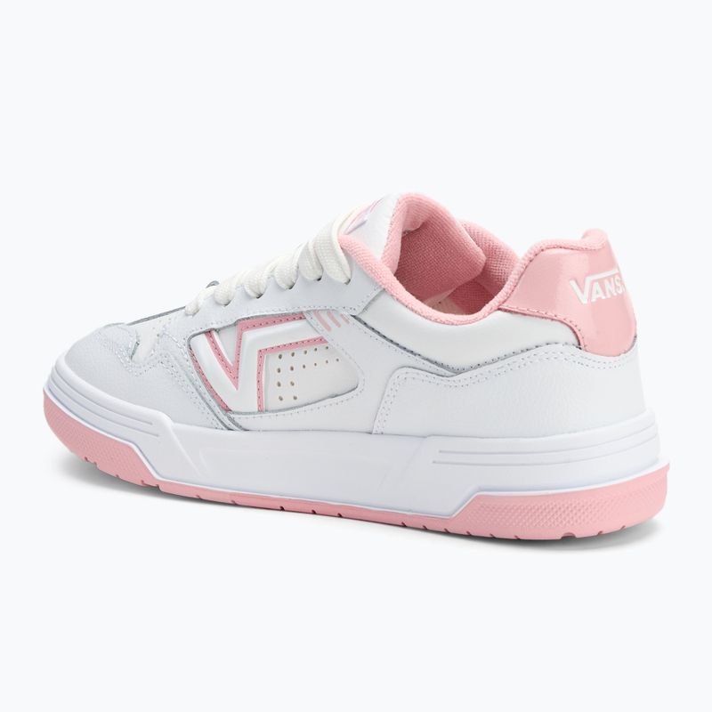 Batai Vans Upland leather white/pink 3