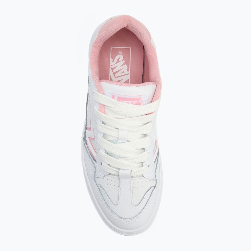 Batai Vans Upland leather white/pink 5