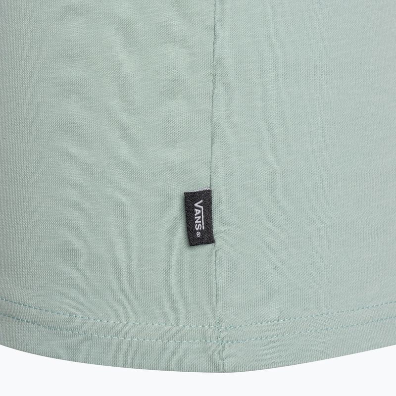 Moteriški marškinėliai Vans Left Chest Logo gray mist 4