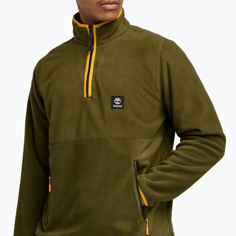 Vyriškas džemperis Timberland Polar 1/4 Zip Fleece dark olive 3