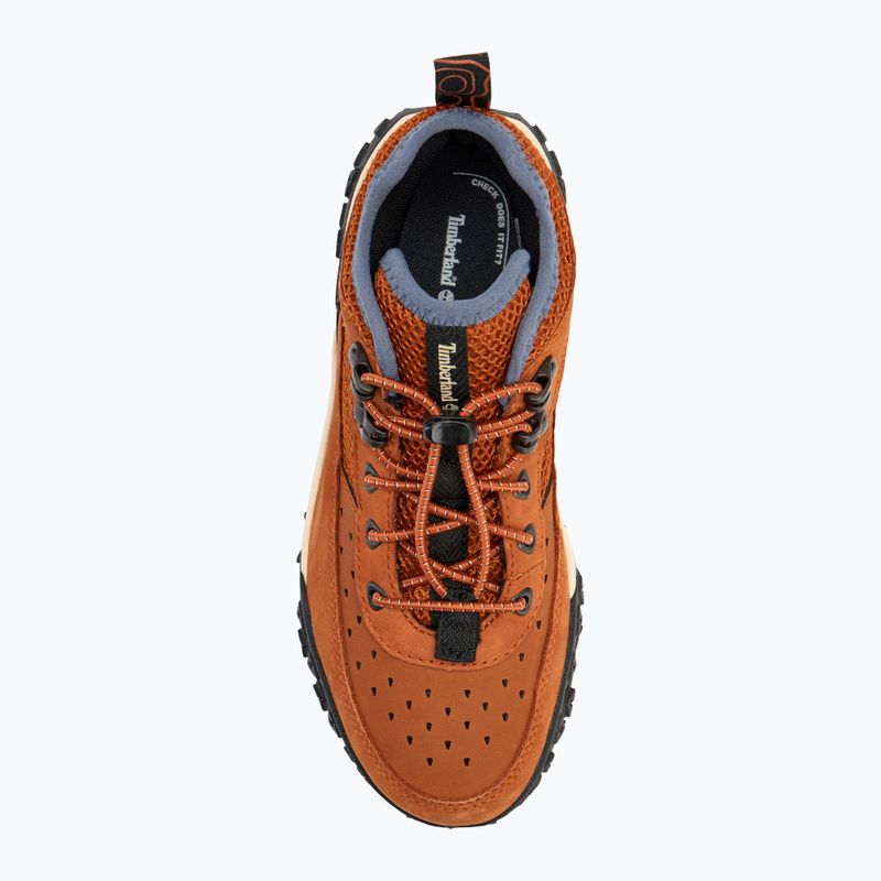 Vaikiški batai Timberland Greenstride Motion 6 Low Lace dark orange nubuck 5