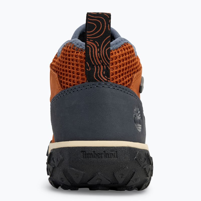 Vaikiški batai Timberland Greenstride Motion 6 Low Lace dark orange nubuck 6