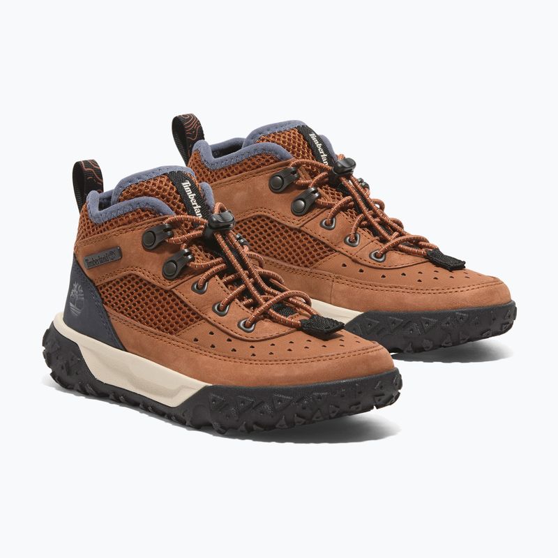 Vaikiški batai Timberland Greenstride Motion 6 Low Lace dark orange nubuck 8