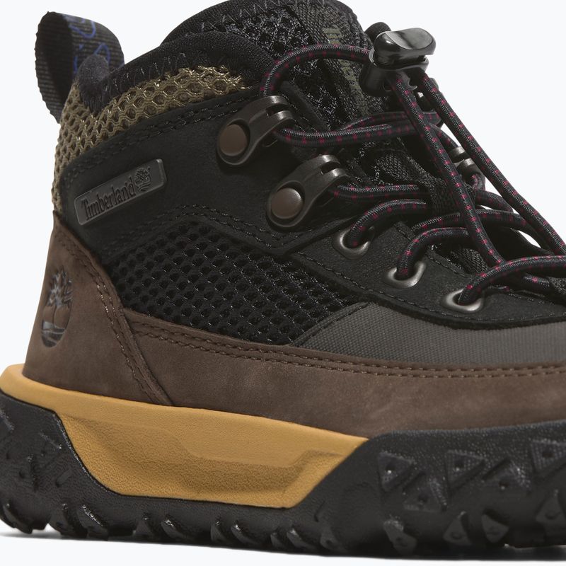 Vaikiški batai Timberland Greenstride Motion 6 Low Lace black nubuck/brown 15