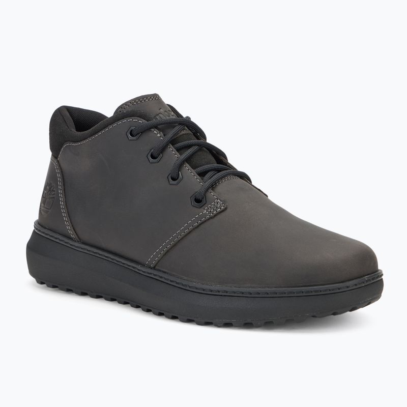 Vyriški batai Timberland Hudson Road Mid Lace Chukka dark grey full grain