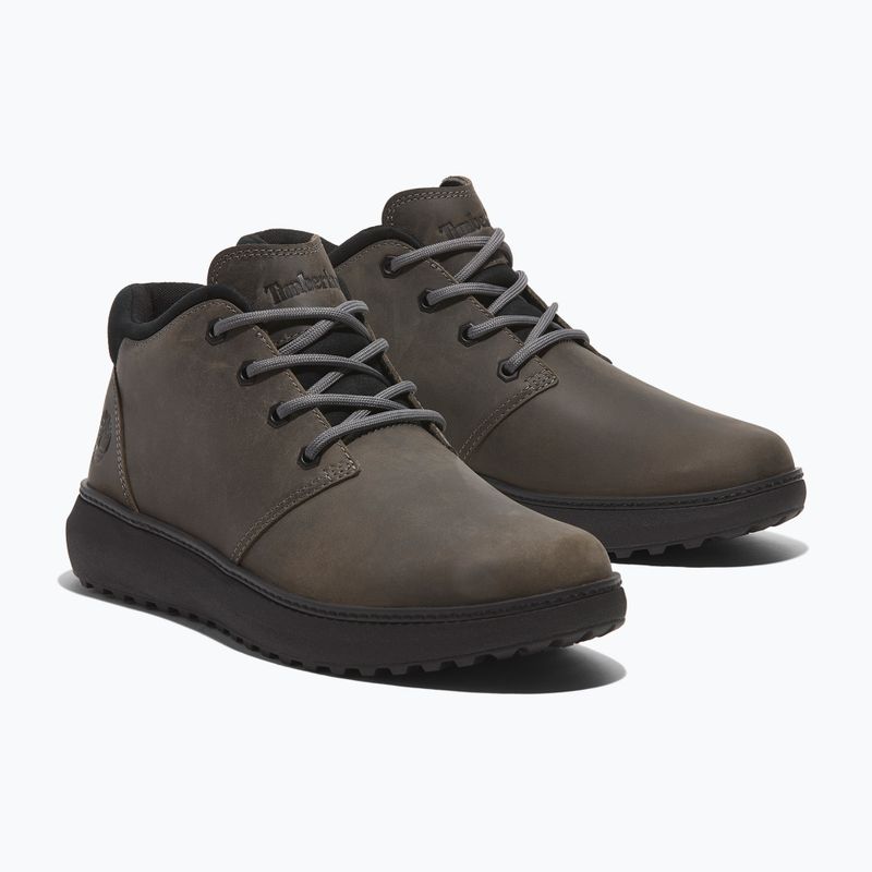 Vyriški batai Timberland Hudson Road Mid Lace Chukka dark grey full grain 8