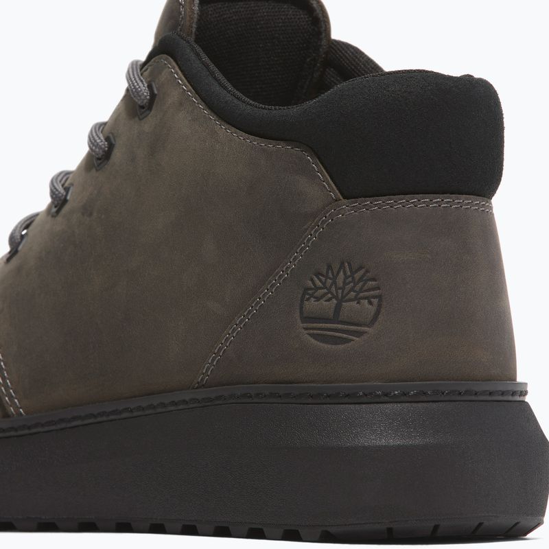 Vyriški batai Timberland Hudson Road Mid Lace Chukka dark grey full grain 15