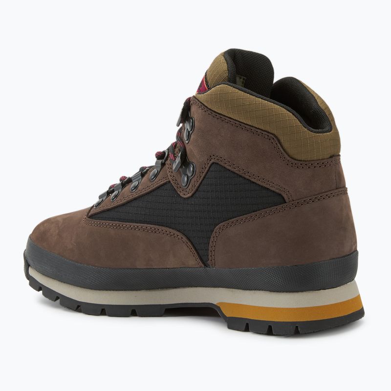 Vyriški batai Timberland Euro Hiker Mid dark brown nubuck 3