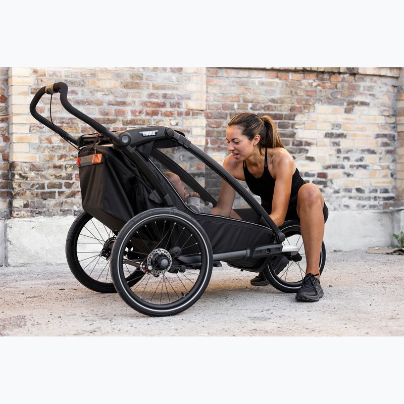 Dvigubos priekabos bėgimo ratas Thule Chariot Jog Kit 2 5
