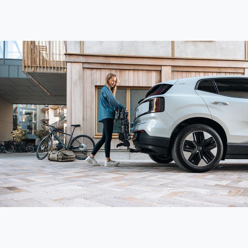 Ant vilkimo kablio tvirtinamas dviračių laikiklis Thule OutPace 2Bike na hak black 14