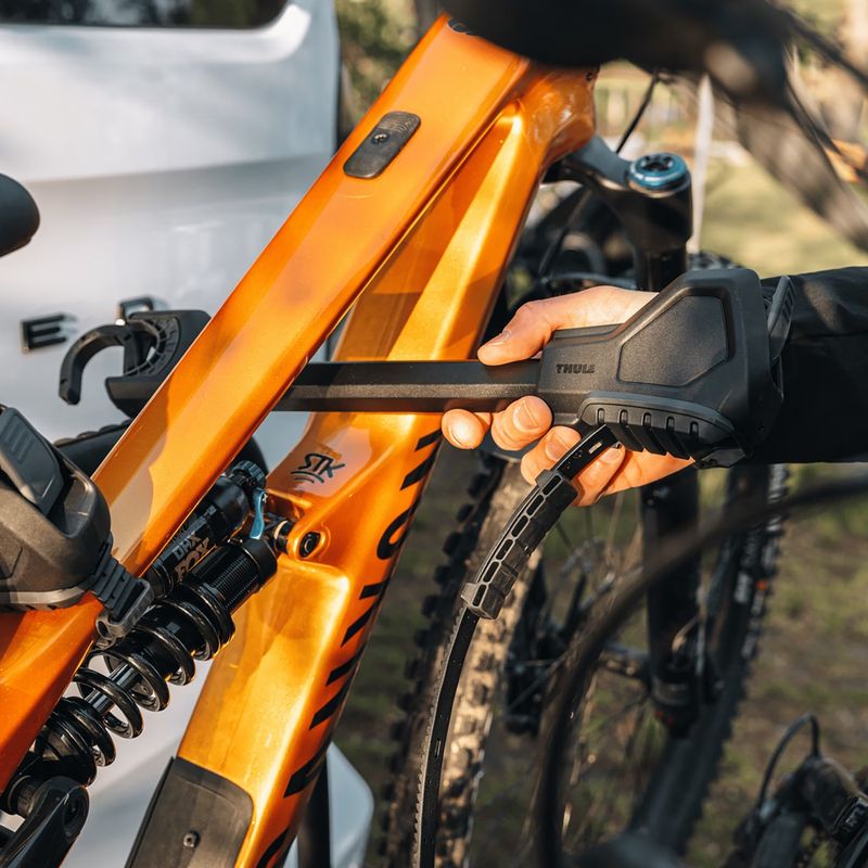 Dviračių laikiklis ant kablio Thule VeloSpace 3 3Bike black 6