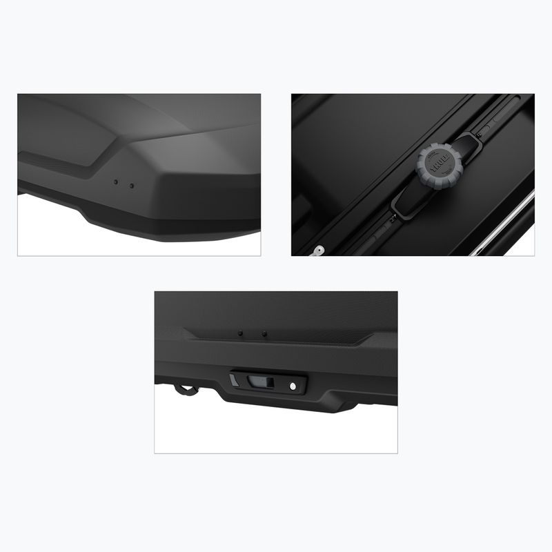 Stogo bagažinė Thule Force 3 XXL Sport black matte 12