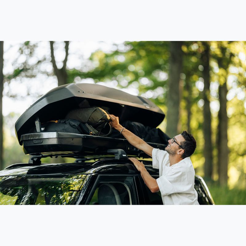 Stogo bagažinė Thule Force 3 XL black matte 15