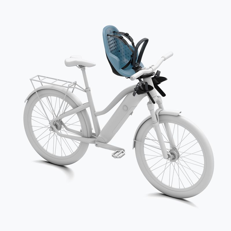 "Thule Yepp 2" mini dviračių sėdynė aegean blue 4