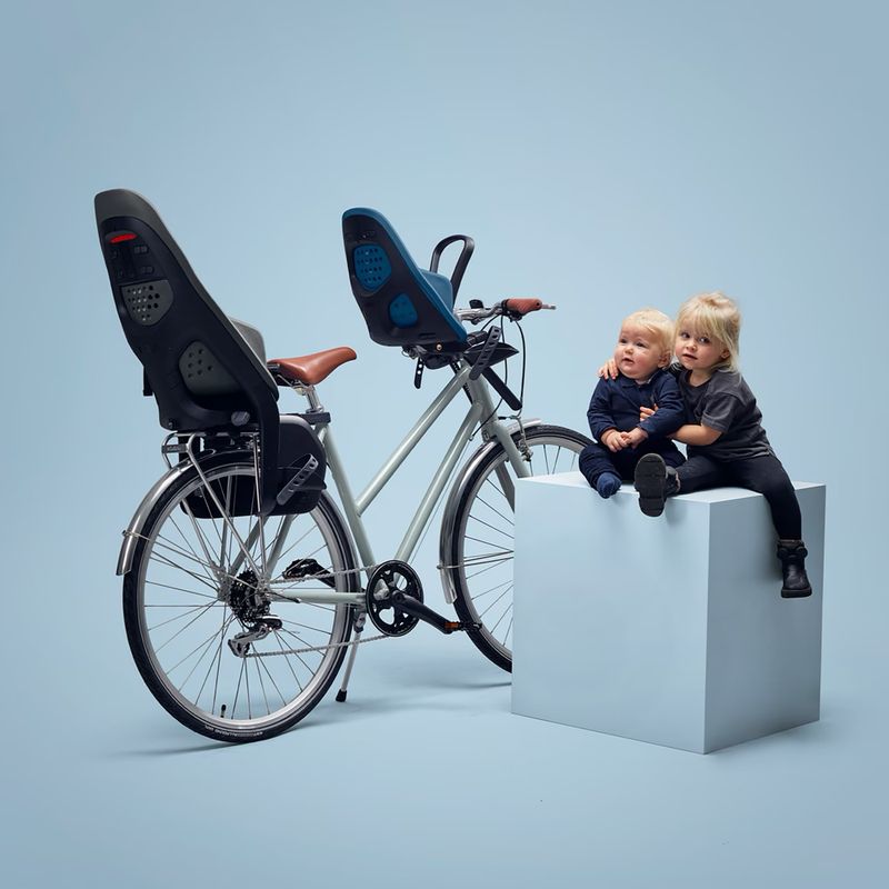 "Thule Yepp 2" mini dviračių sėdynė aegean blue 5