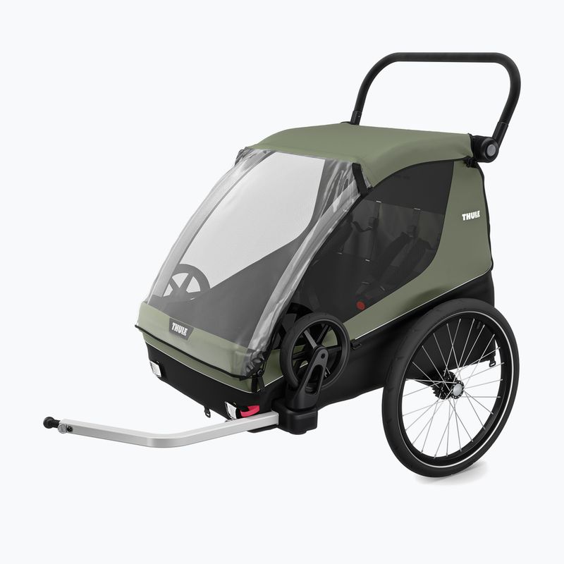 Dviračio priekaba Thule Courier vintage green 3