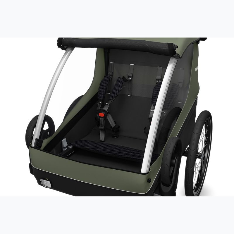 Dviračio priekaba Thule Courier vintage green 5