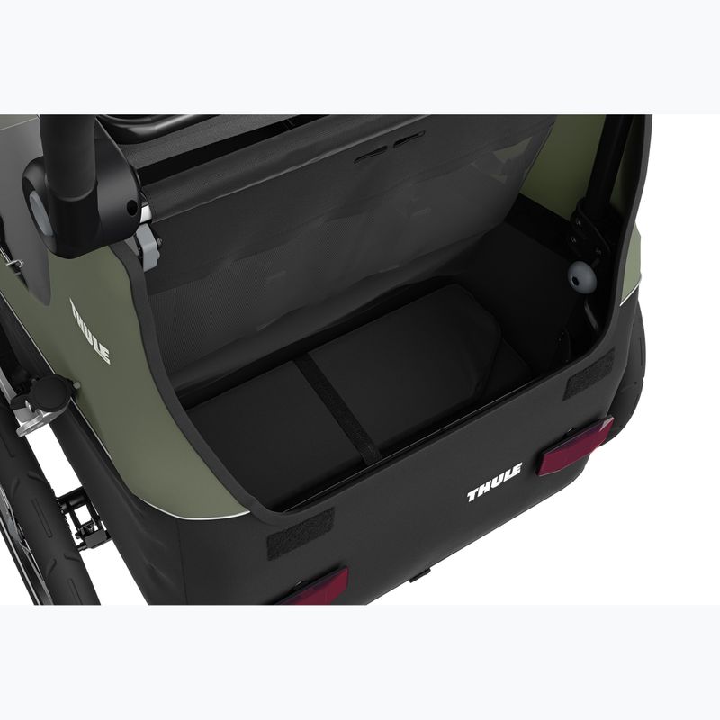 Dviračio priekaba Thule Courier vintage green 6