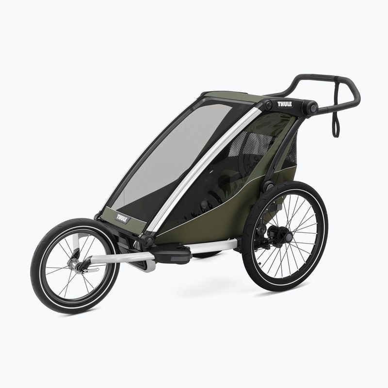 Dviračio priekaba Thule Chariot Lite Single vintage green 4