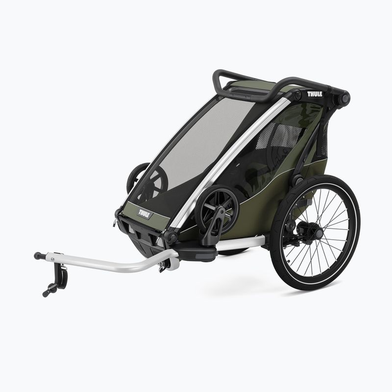 Dviračio priekaba Thule Chariot Lite Single vintage green 5