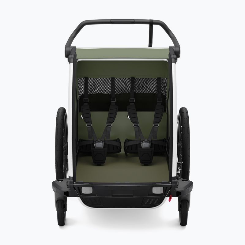 Dviračio priekaba Thule Chariot Lite Double vintage green 2