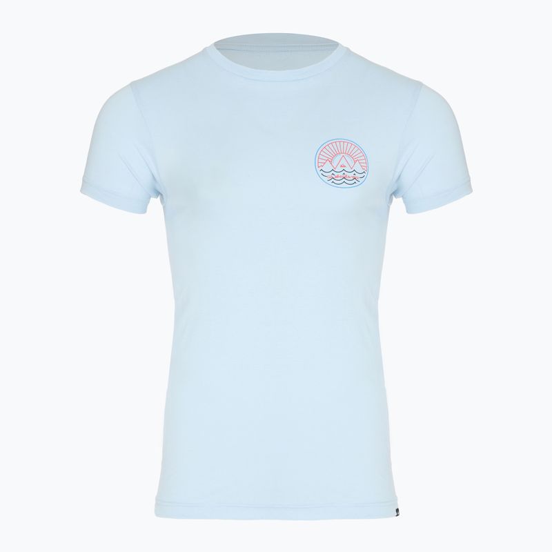 Vyriški marškinėliai Quiksilver Summit Sunset blue/red combo