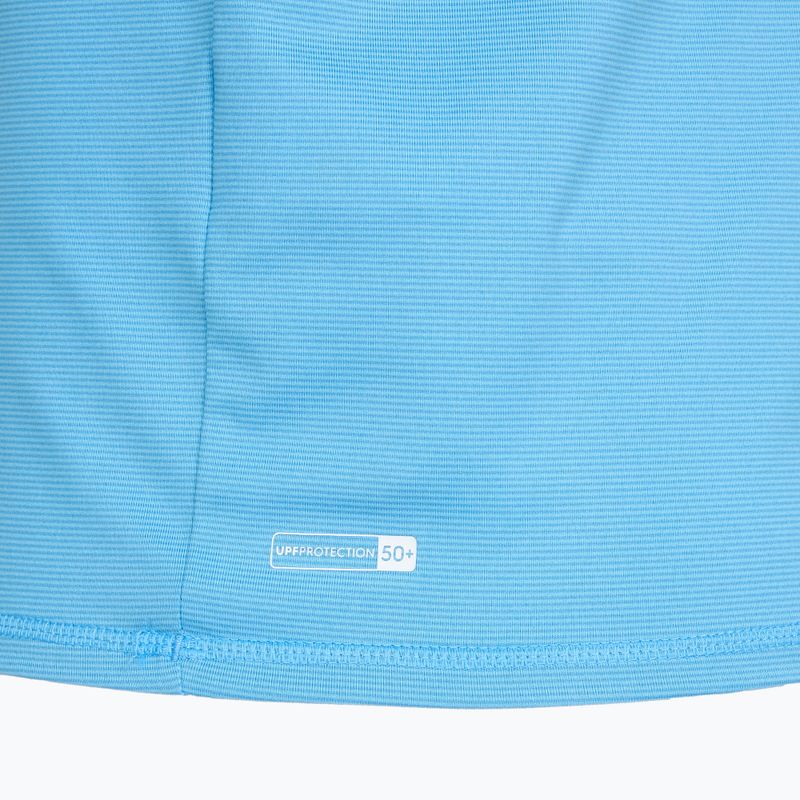 Vyriški plaukimo marškinėliai ilgomis rankovėmis Quiksilver Heritage Heather azure blue 3