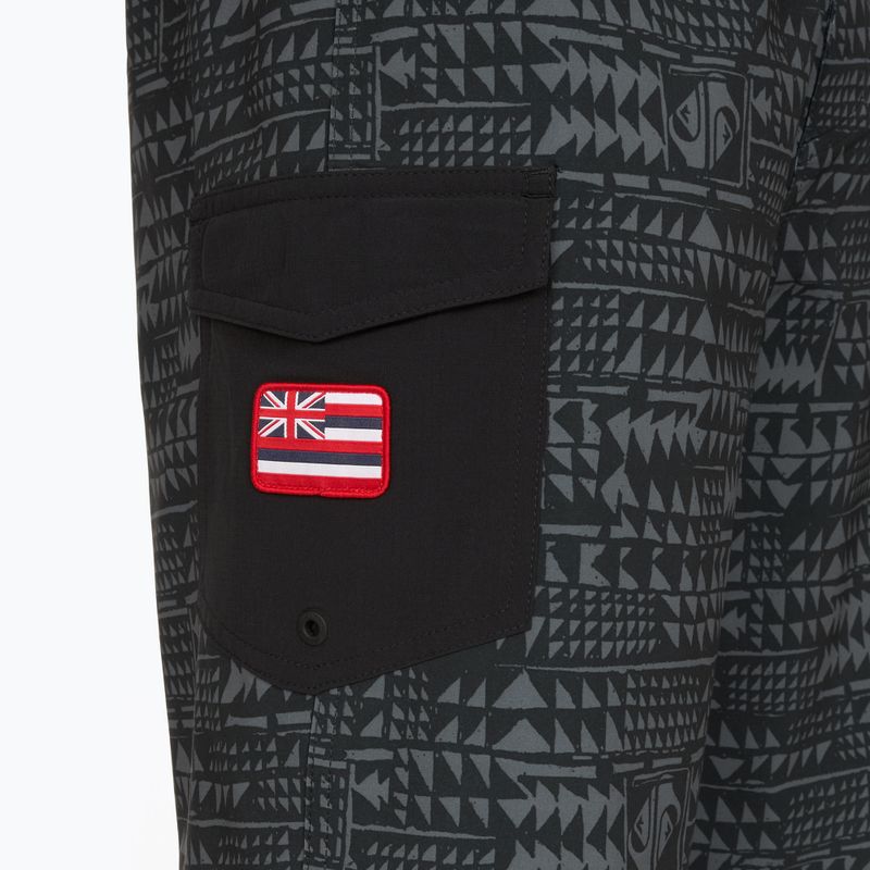 Vyriški maudymosi šortai Quiksilver Surfsilk Hawaii 21" Black 3