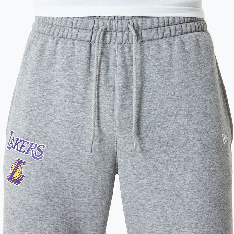 Vyriškos kelnės New Era NBA Essentials Jogger Los Angeles Lakers grey med 4