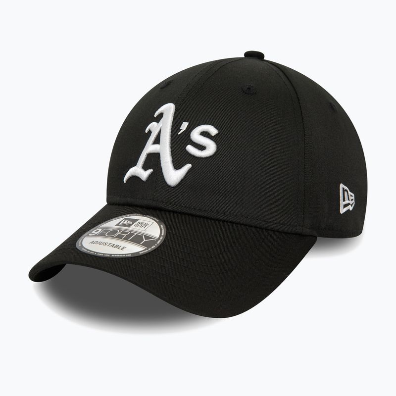 Vyriška New Era Patch 9Forty Oakland Athletics beisbolo kepuraitė juoda 2