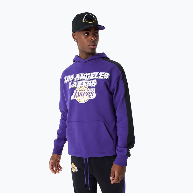 Vyriškas džemperis New Era NBA Large Graphic OS Hoody Los Angeles Lakers purple