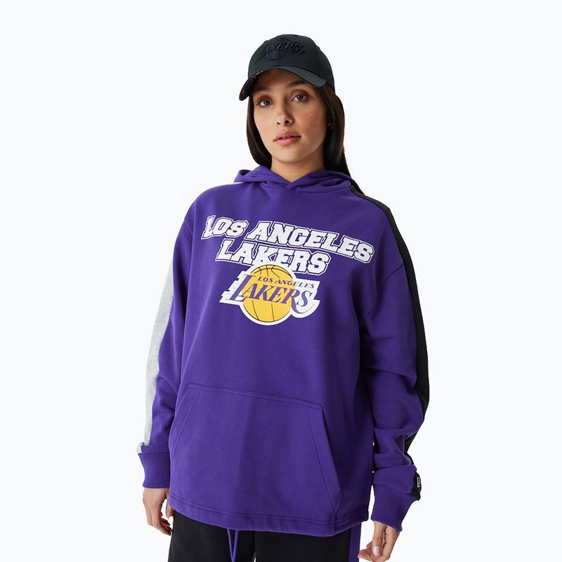 Vyriškas džemperis New Era NBA Large Graphic OS Hoody Los Angeles Lakers purple 2