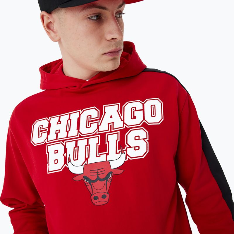 Vyriškas džemperis New Era NBA Large Graphic OS Hoody Chicago Bulls red 4