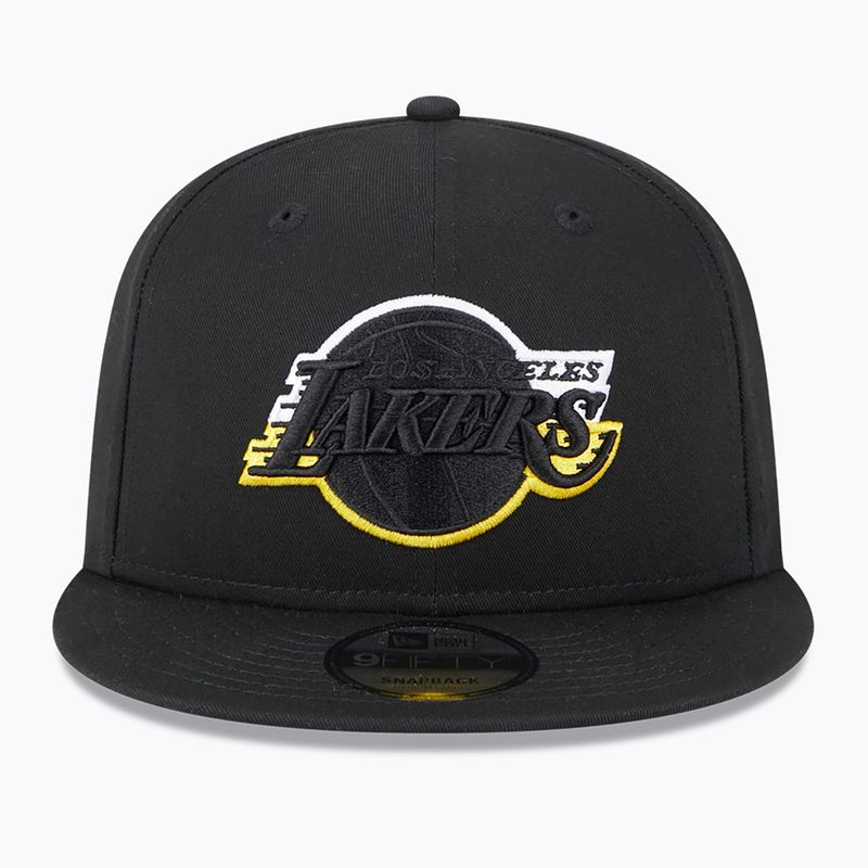 Kepurė New Era Split Logo 9Fifty Los Angeles Lakers black 3