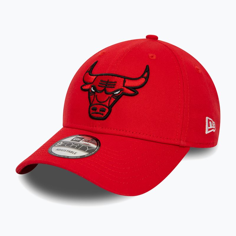 Vyriška New Era Side Patch 9Forty Chicago Bulls beisbolo kepuraitė raudona 2