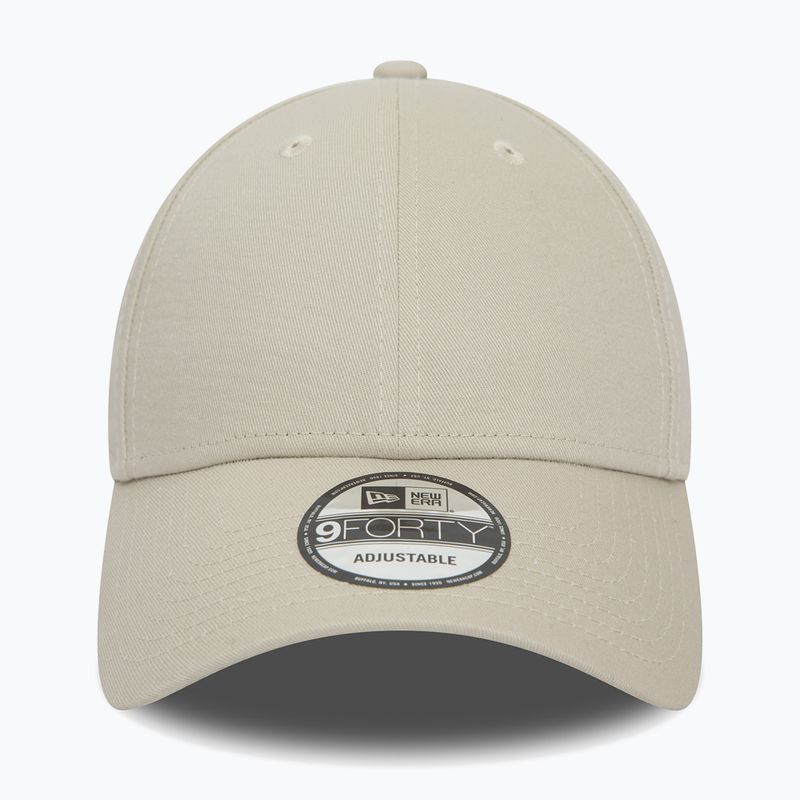 Vyriška kepuraitė su snapeliu New Era Ne Essential 9Forty light beige 3