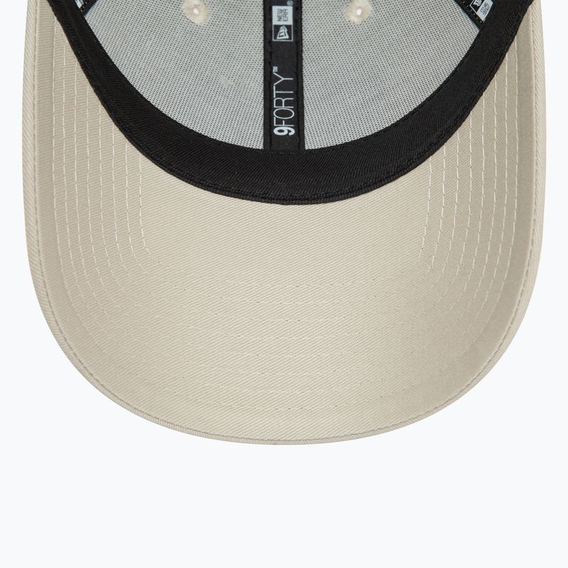 Vyriška kepuraitė su snapeliu New Era Ne Essential 9Forty light beige 5