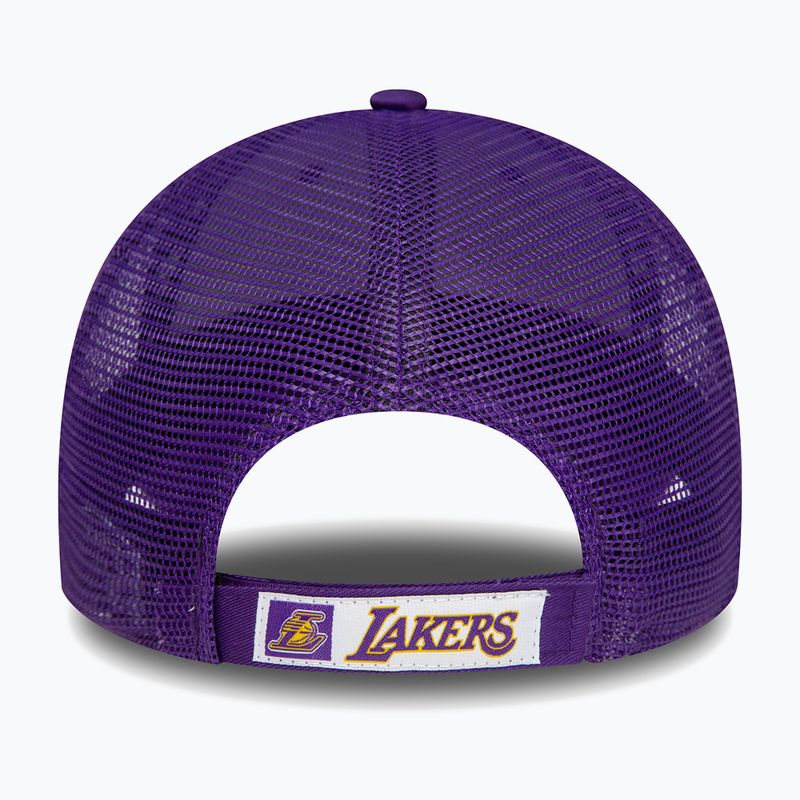 Vyriška New Era Home Field 9Forty Trucker Los Angeles Lakers beisbolo kepuraitė violetinė 4