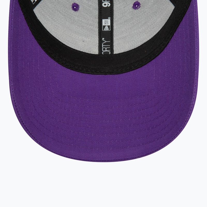 Vyriška New Era Home Field 9Forty Trucker Los Angeles Lakers beisbolo kepuraitė violetinė 5