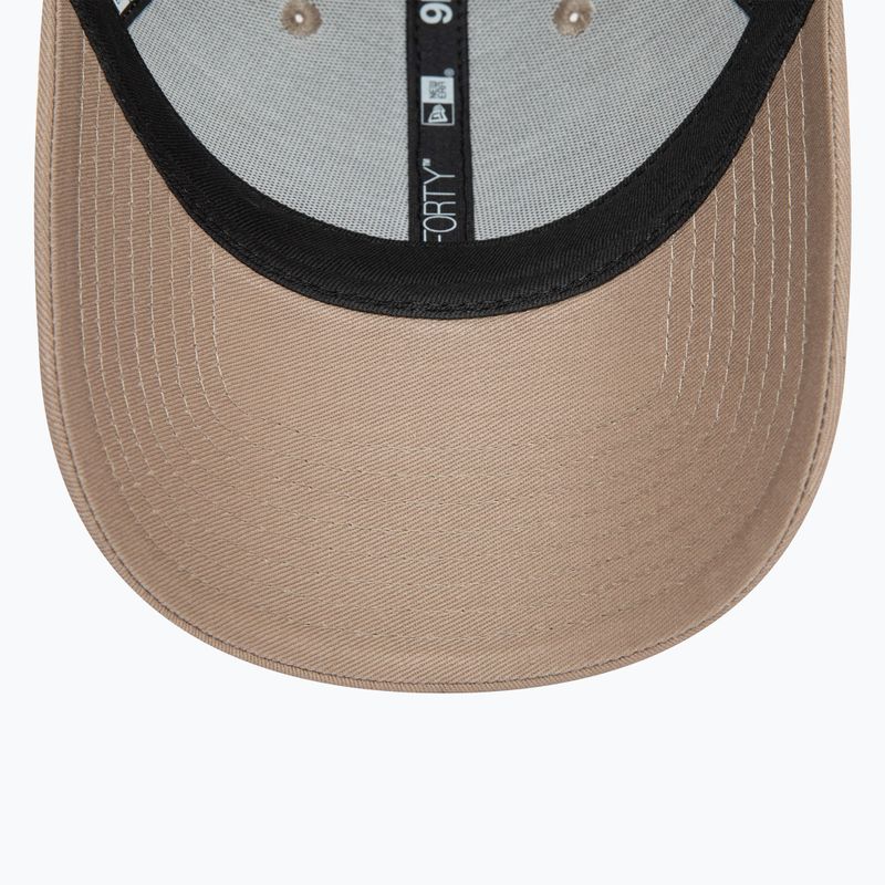 Vyriška New Era Ne Essential 9Forty pastelinė ruda beisbolo kepuraitė 5