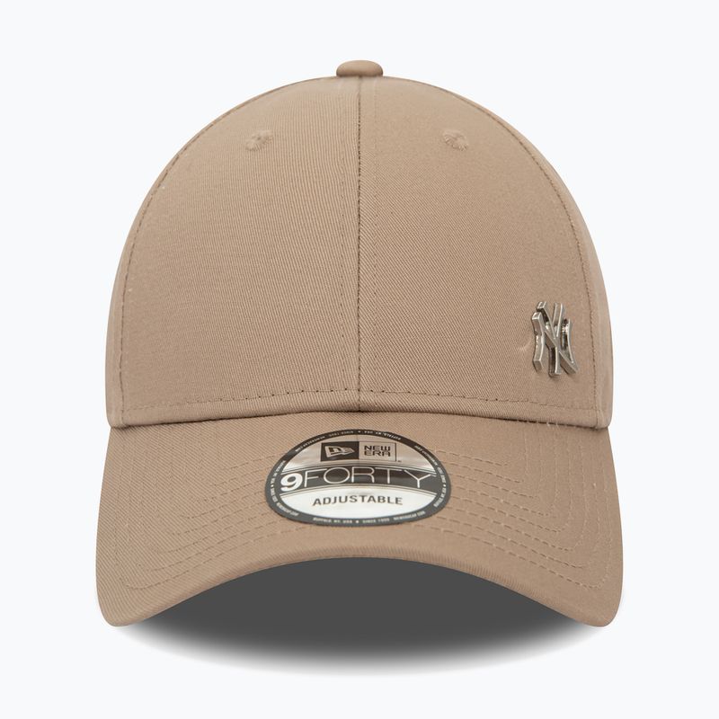 Vyriška kepuraitė su snapeliu New Era Flawless 9Forty New York Yankees pastel brown 3