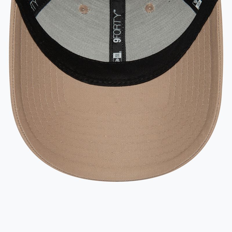 Vyriška kepuraitė su snapeliu New Era Flawless 9Forty New York Yankees pastel brown 5
