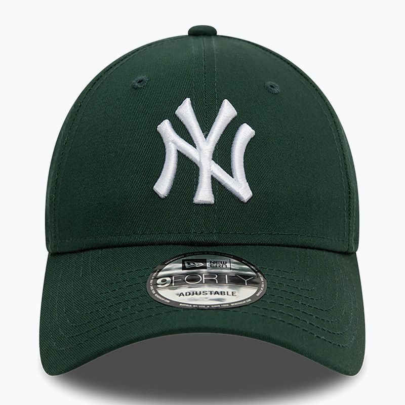 Kepuraitė su snapeliu New Era League Essential 9Forty New York Yankees dark green 2