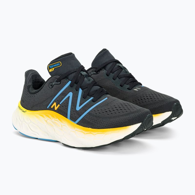 Vyriški bėgimo bateliai New Balance Fresh Foam X More v4 black 4